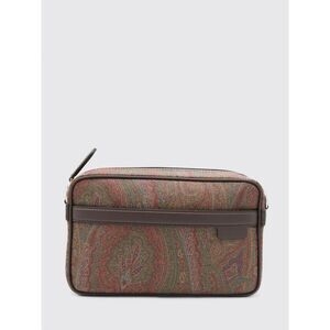 Etro Men Etro Coated Cotton Bag With Paisley Print